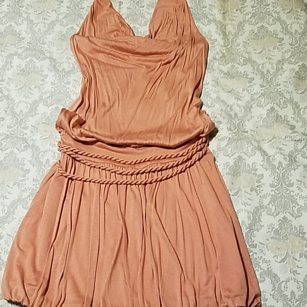 Boho halter dress